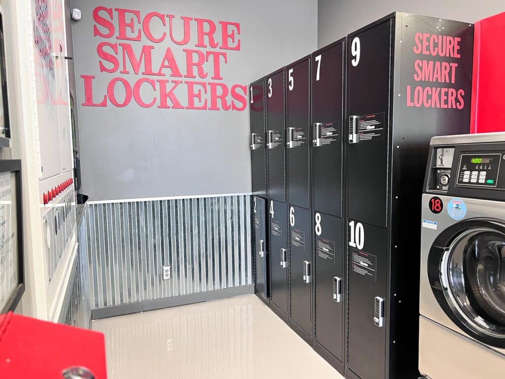 Home Style Laundry Secure Smart Lockers